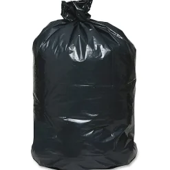 Berry Reclaim Heavy-Duty Recycled Can Liners, Large Size, 45 gal Capacity, 40"x 46", 2 mil (51 Micron) Thickness, 100 Count - RNW4620