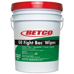 Betco® Big Bucket GE Fight Bac Wipes, Fresh Scent, 7" x 11", Bucket Of 1,500 Wipes