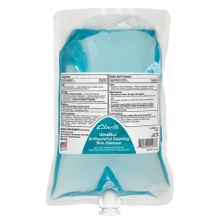 Betco® Clario® Ultrablue™ Antibacterial Foaming Skin Cleanser, Clean Ocean Scent, 1,000 mL, Case Of 6