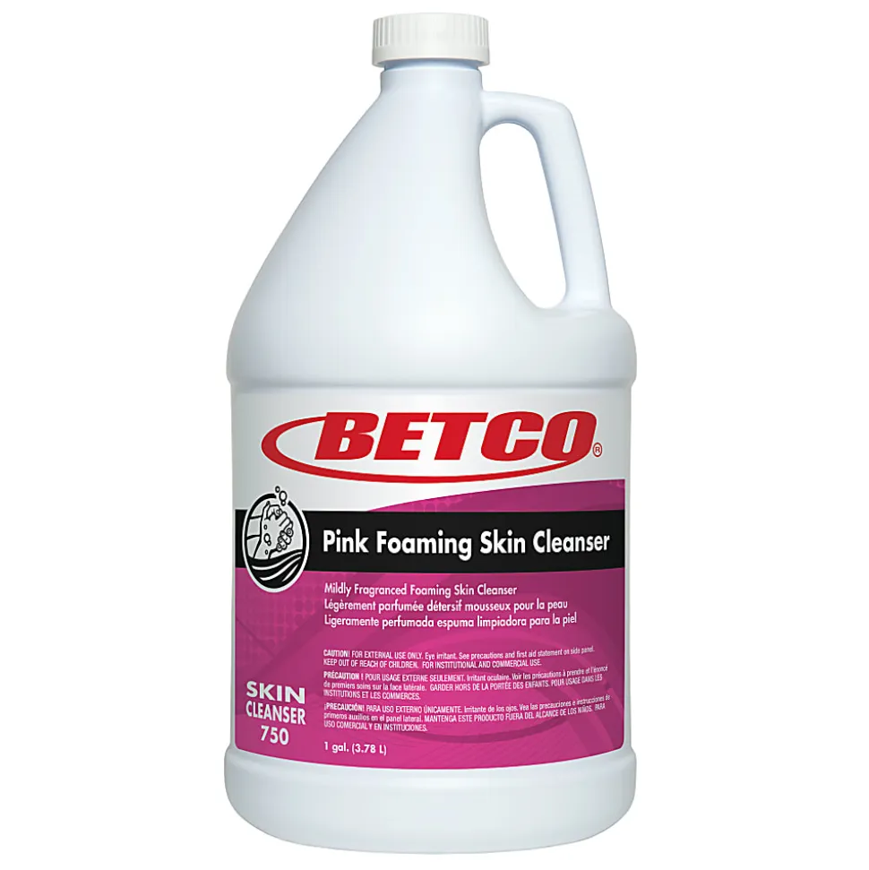 Betco® Foam Skin Soap Cleanser, Fresh Scent, 128 Oz, Case of 4 Bottles