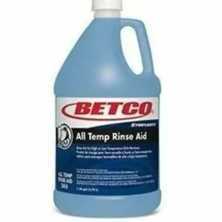 Betco Symplicity All Temp Rinse Aid, 128 Oz, Total Qty 4
