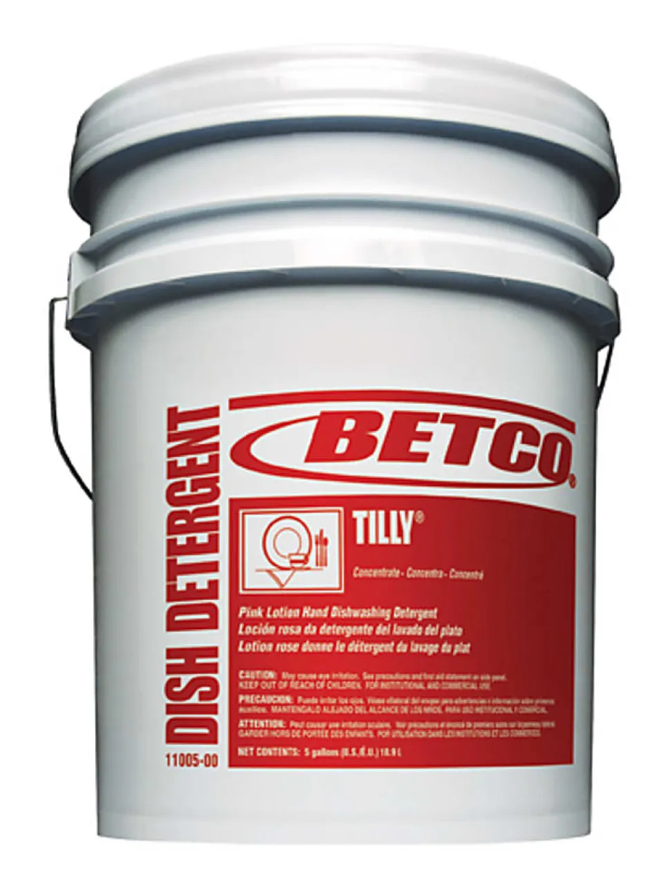 Betco Symplicity Tilly Hand Dishwashing Detergent, 5 Gallon, Total Qty 1