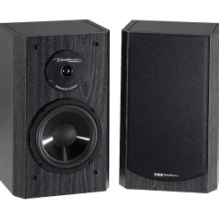 BIC America Venturi 2-way Speaker - 175 W RMS - Black - 8 Ohm, DV62SIB
