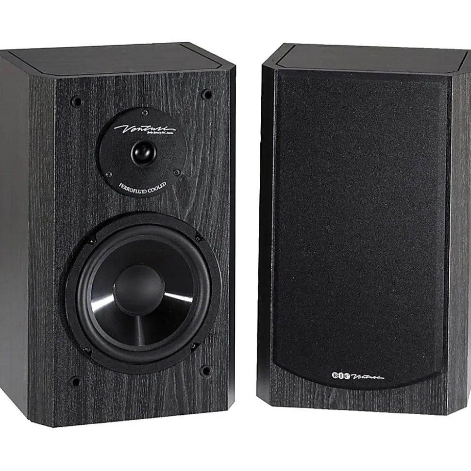 BIC America Venturi 2-way Speaker - 175 W RMS - Black - 8 Ohm, DV62SIB