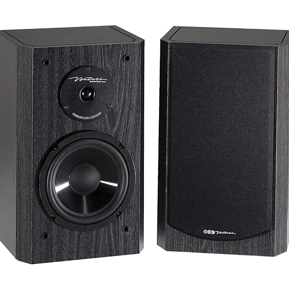 BIC America Venturi 2-way Speaker - 175 W RMS - Black - 8 Ohm, DV62SIB