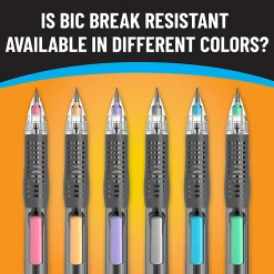 BIC Break Resistant Mechanical Pencils with Erasers, No. 2 Medium Point (0.7mm), Pack Of 4