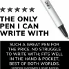 BIC Clic Stic Retractable Ballpoint Pens, Medium Point, 1.0 mm, White Barrel, Black Ink, Pack Of 24