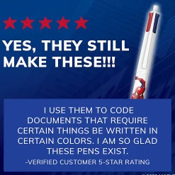 BIC 4-Color Marvel's Spider-Man Retractable Ballpoint Pens, Miles Morales Edition, Medium Point, 1.0 mm, White Barrel - MMXRSP2-AST