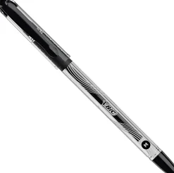 BIC Gelocity Stic Gel Pens, Medium Point, 0.7 mm, Clear Barrel, Assorted Ink, Pack of 14 Pens