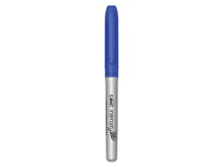 BIC Intensity Permanent Markers, Fine Point, Assorted Colors, Pack Of 12 Markers