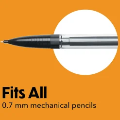 BIC Mechanical Pencil Lead Refills, 0.7 mm Medium Point for Smooth Writing, 90-Count Pack