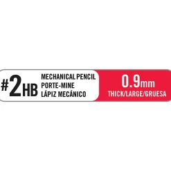 BIC® Mechanical Pencils, #2 Lead, Bold Point, 0.9 mm, Turquoise Barrel, Pack Of 12