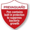 BIC® Prevaguard Round Stic Pens With Antimicrobial Additive, Medium Point, 1.0 mm, Blue Barrel, Blue Ink, Pack Of 60 Pens