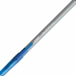 BIC® Round Stic® Grip Xtra-Comfort Ballpoint Pens, Medium Point, 1.2 mm, Assorted Barrels, Assorted Ink Colors, Box Of 36
