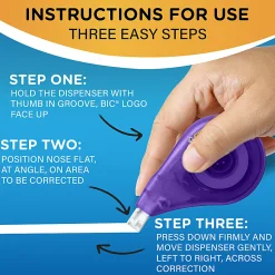 BIC Wite-Out Brand EZ Correct Correction Tape, 3/16