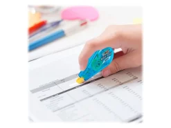 BIC Wite-Out Mini Correction Tape, White, No Dry Time, Long Lasting, 12-Count