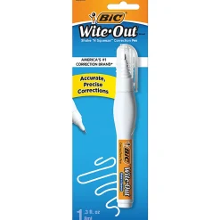 BIC Wite-Out Shake N' Squeeze Correction Pen, White, 8 ml
