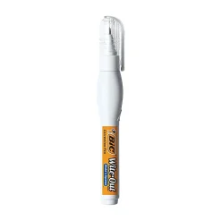 BIC Wite-Out Shake 'N Squeeze Correction Pen, 8 ml, Pack Of 4