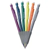 BIC Xtra Comfort Mechanical Pencils, 0.7 mm, Assorted Barrel Colors, Pack Of 6