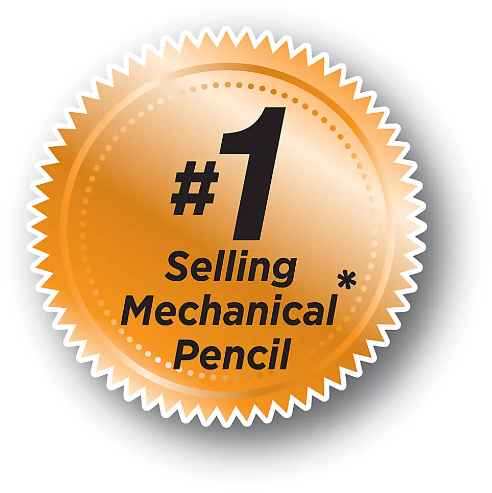 BIC Xtra Comfort Mechanical Pencils, 0.7 mm, Assorted Barrel Colors, Pack Of 6