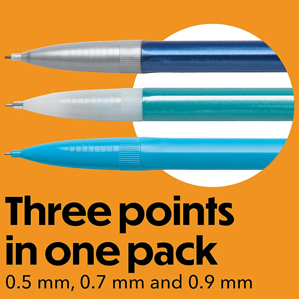 BIC® Xtra Life Mechanical Pencils Variety Pack, Assorted Barrel Colors, Pack Of 60 Pencils