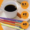 BIC Xtra Smooth Mechanical Pencils, Bright Edition, No. 2, Medium Point, 0.7 mm, Assorted Bright Barrels, Pack Of 40 Pencils