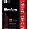 Bienfang® Mixed Media Pad, 40 Sheets, 9" x 12", White