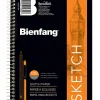 Bienfang® Sketchbook, 8 1/2" x 5 1/2", 100 Sheets (200 Pages), White