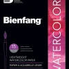 Bienfang Watercolor Pad, 9" x 12", White, Pad Of 15 Sheets