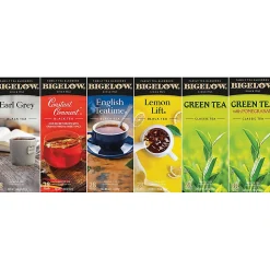 Bigelow® Assorted Flavored Teas, Box Of 168