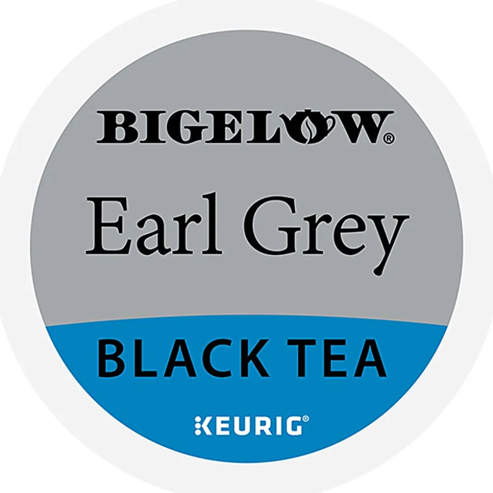 Bigelow Earl Grey Tea Keurig Single Serve K-Cup Pods, 24 Pods Per Pack, Case Of 4 Packs