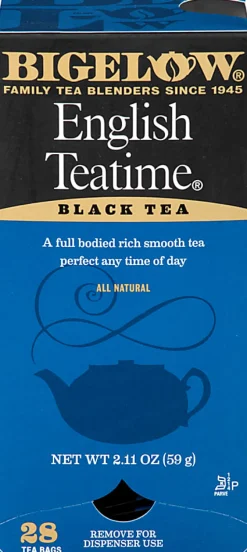 Bigelow® English Tea Time Bags, Box Of 28
