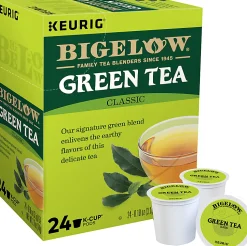Bigelow® Green Tea Single-Serve K-Cup®, Carton Of 96