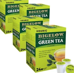 Bigelow® Green Tea Single-Serve K-Cup®, Carton Of 96