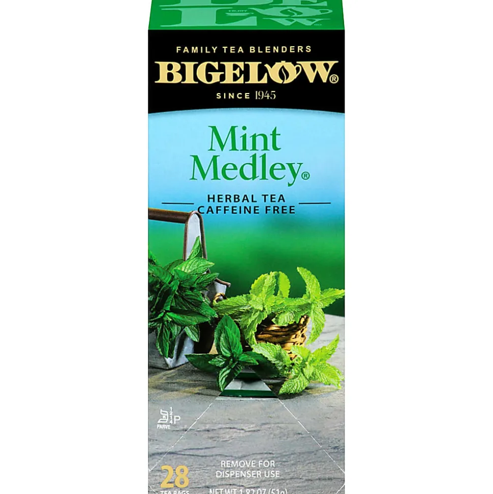 Bigelow® Mint Medley® Tea Bags, Box Of 28