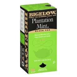 Bigelow® Plantation Mint® Tea Bags, Box Of 28
