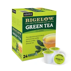 Bigelow® Single-Serve K-Cup® Pods, Green Tea, Box Of 24