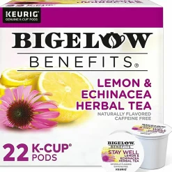 Bigelow® Tea Herbal Tea K-Cup - Herbal Tea - 22 K-Cup - 22 / Pack