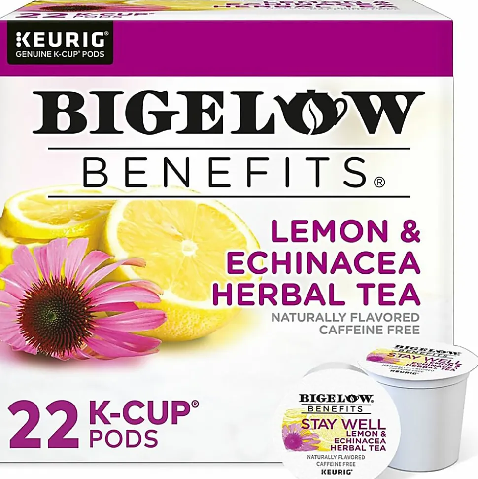 Bigelow® Tea Herbal Tea K-Cup - Herbal Tea - 22 K-Cup - 22 / Pack