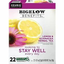 Bigelow® Tea Herbal Tea K-Cup - Herbal Tea - 22 K-Cup - 22 / Pack