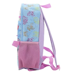 Bioworld Stitch Backpack With Lunch Bag/Key Chain/Water Bottle/Carabiner, Multicolor