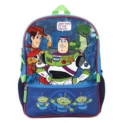Bioworld Toy Story 5-Piece Backpack Set, Blue, Total Qty 1