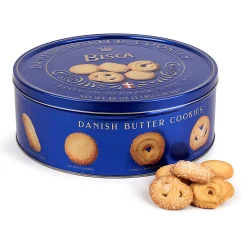 Bisca Danish Butter Cookie Tin, 3 Lb