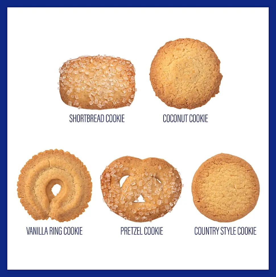 Bisca Danish Butter Cookie Tin, 3 Lb