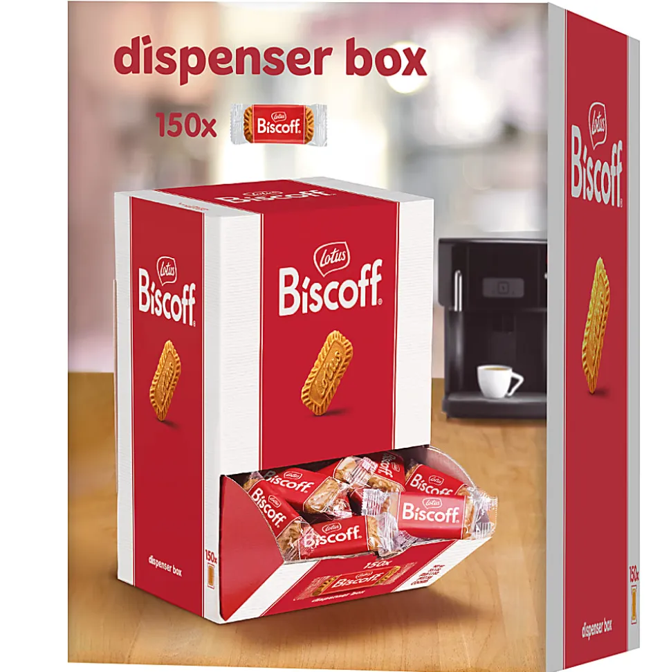 Biscoff Cookies, 0.22 Oz, Dispenser Of 150 Cookies