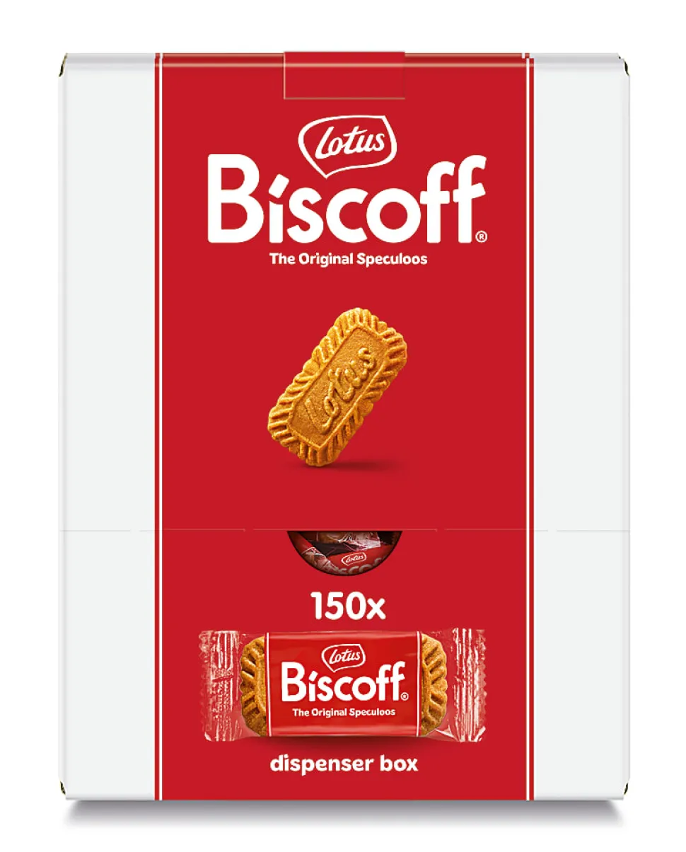Biscoff Cookies, 0.22 Oz, Dispenser Of 150 Cookies