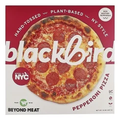 Blackbird Foods Plant-Based Pepperoni Pizzas, 14 Oz, Total Qty 3