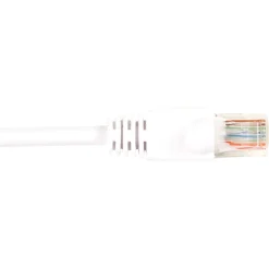 Black Box CAT6 Value Line Patch Cable, Stranded, White, 3-ft. (0.9-m)