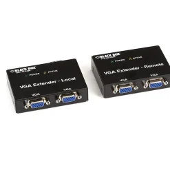 Black Box VGA Extender Kit, 2-Port Local, 2-Port Remote, AC555AR2
