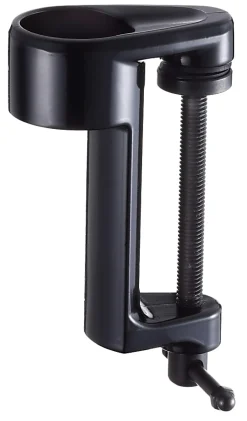 Black+Decker Adjustable Clamp Mount For LED Desk Lamps, Black